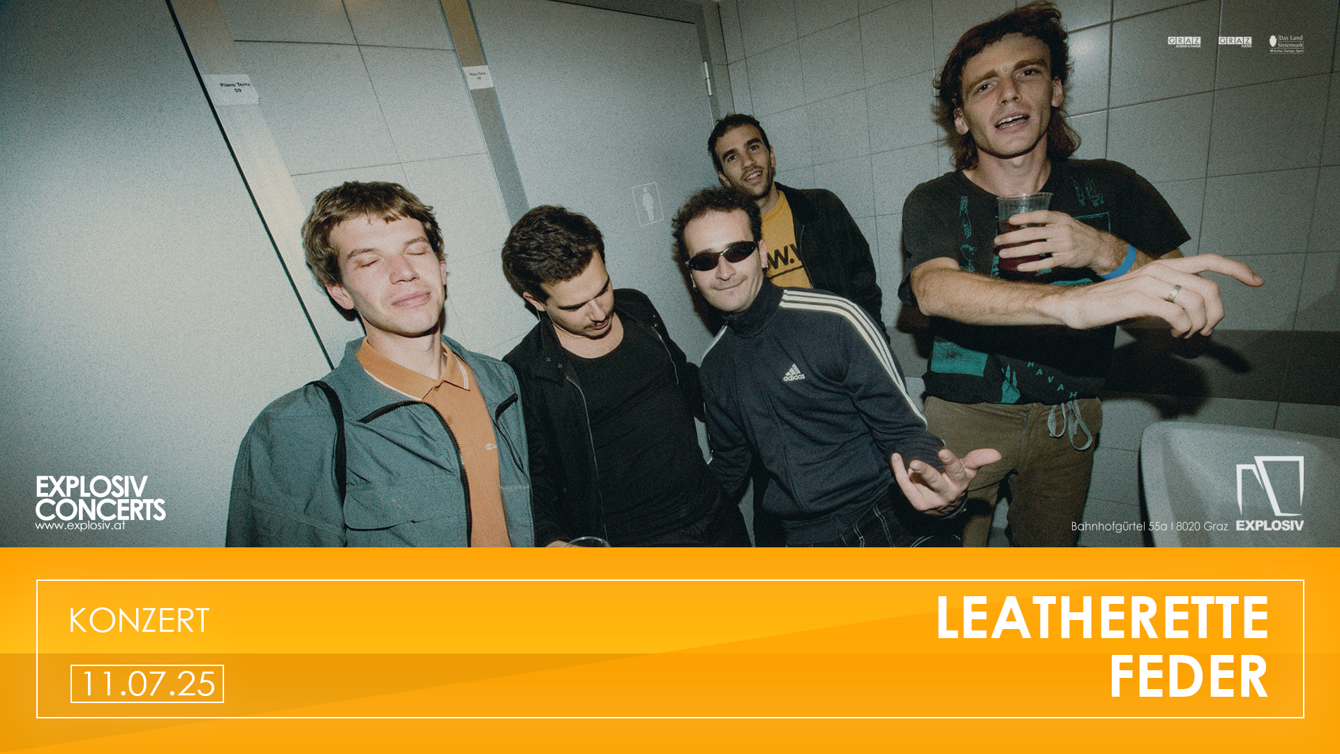 Leatherette spielen mit Support Feder am 11.07.2025.