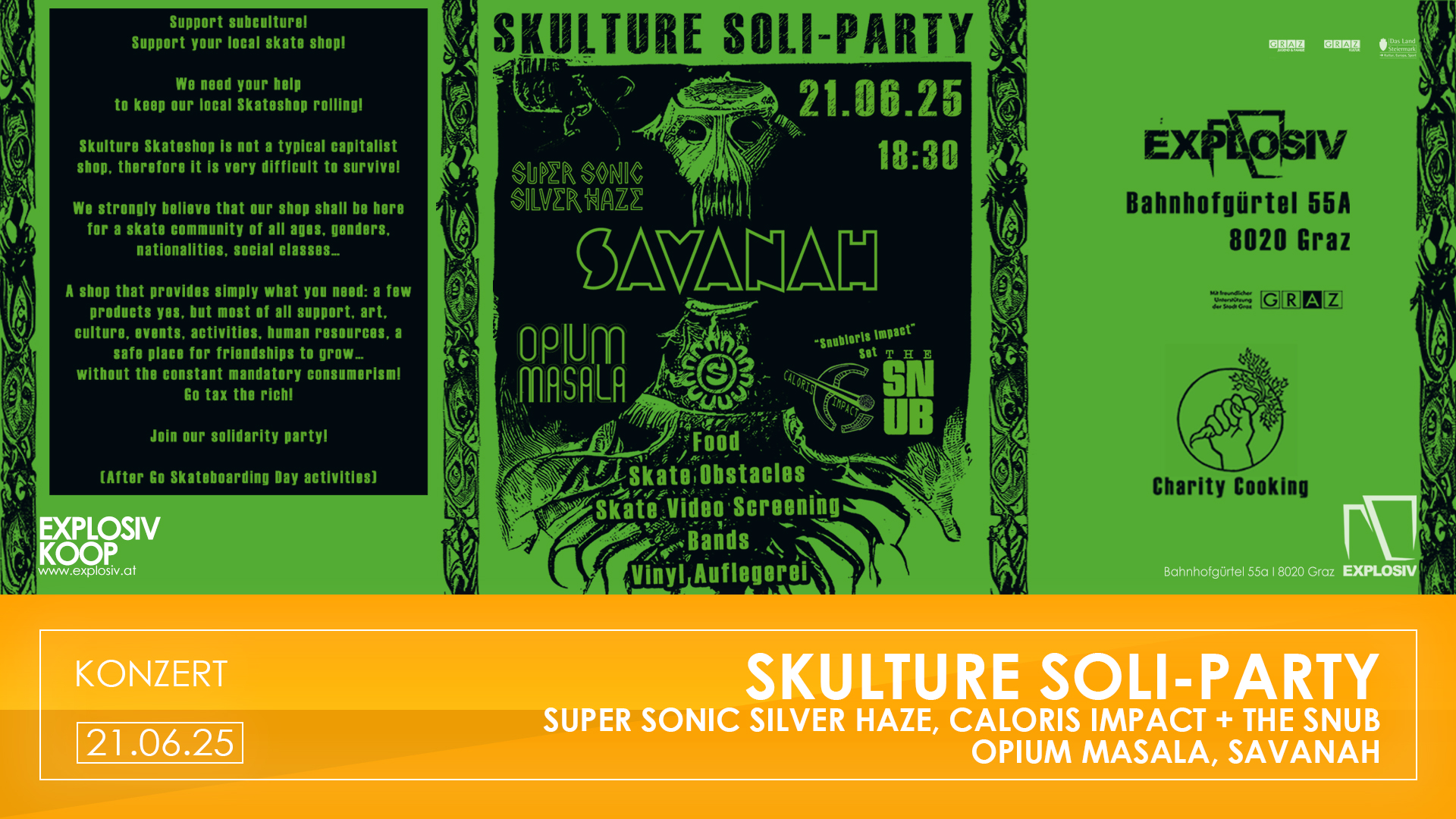 Skulture Soli-Party am 21.06.2025